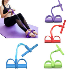 Load image into Gallery viewer, 4 Tubes Strong Fitness Yoga Resistance Bands