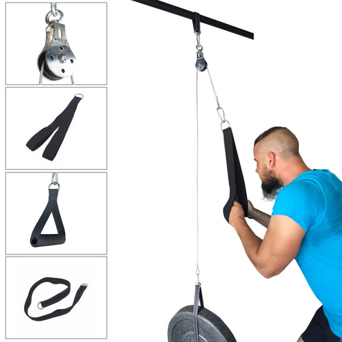 Fitness DIY Pulley Cable Machine