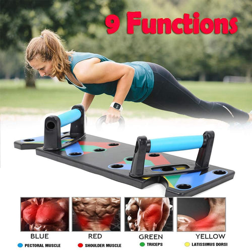 9 in 1 Push Up Rack Board